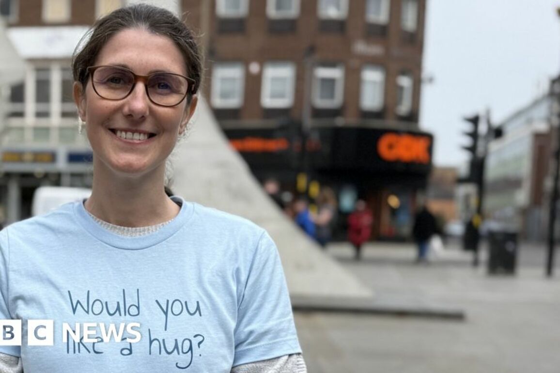 Bedford 'professional cuddler' spreads word on benefits of touch