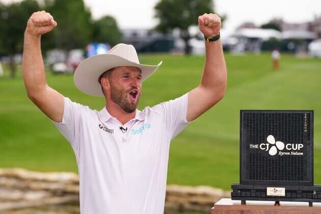 Wyndham Clark WDs from Colonial after winning Byron Nelson