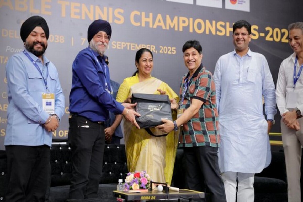 Delhi CM Rekha Gupta inaugurates second edition of National Ranking Table Tennis Championship