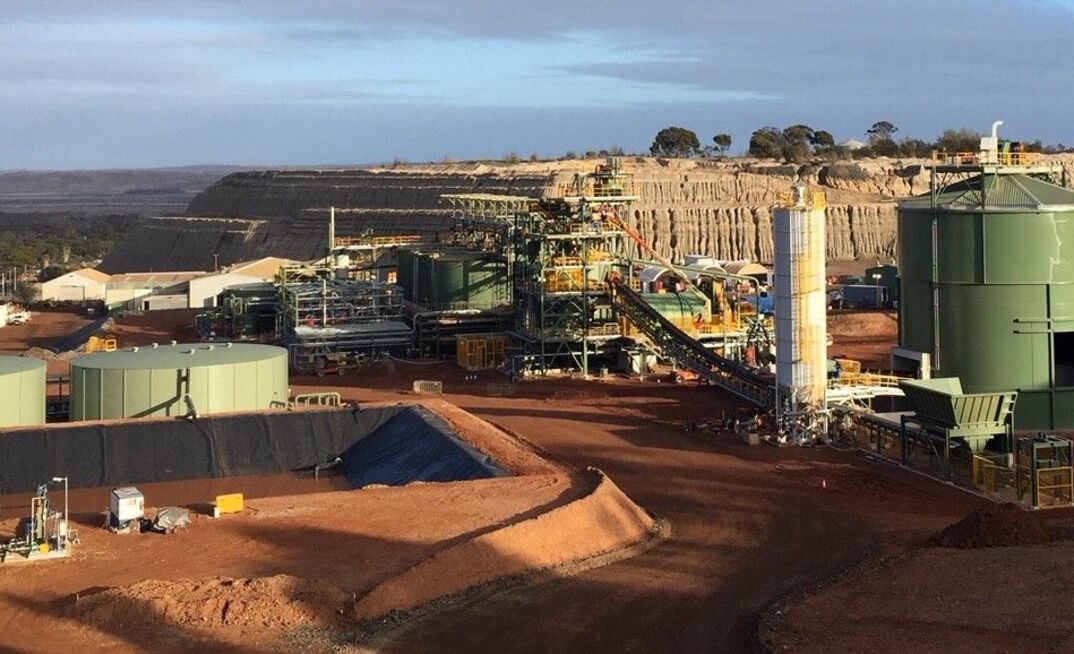 The process plant at Norseman.