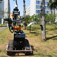 AI-powered rubber-tapping robots designed to alleviate labor shortage