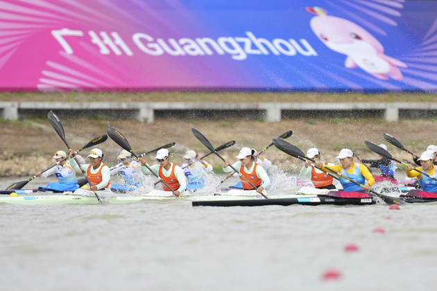 (SP)CHINA-15TH NATIONAL GAMES-CANOE SPRINT-WOMEN'S KAYAK FOUR-500M-FINAL (CN)