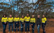 Lynas' Kalgoorlie team with CEO Amanda Lacaze in the new PPE and uniforms from NextSite Kalgoorlie