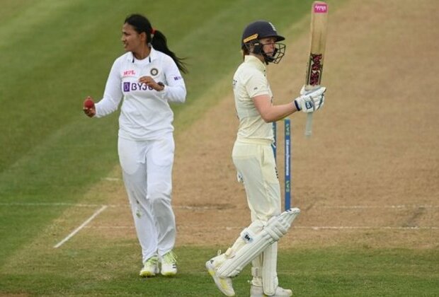 England women score 269/6 on Day One