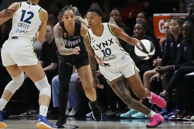 Olivia Miles (28), Lynx edge Valkyries for 6th straight win