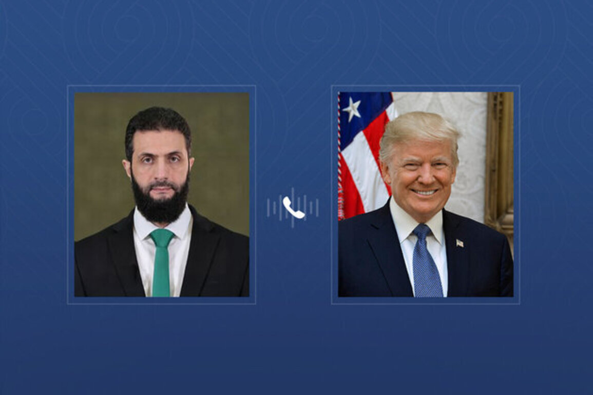 Trump, Al-Sharaa discuss transitional phase, reconstruction efforts