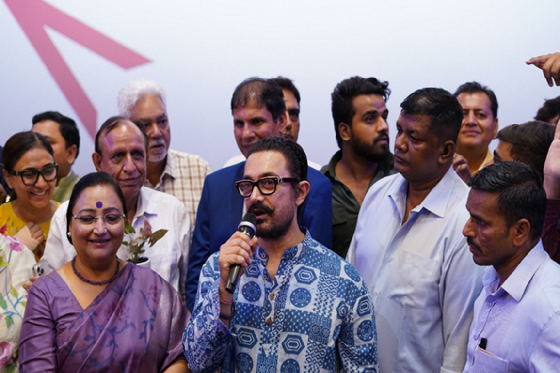 Special Olympics Bharat hosts 'Sitaare Zameen Par' screening, Aamir Khan interacts with children