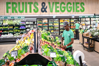 Lower food prices tame US consumer inflation in April