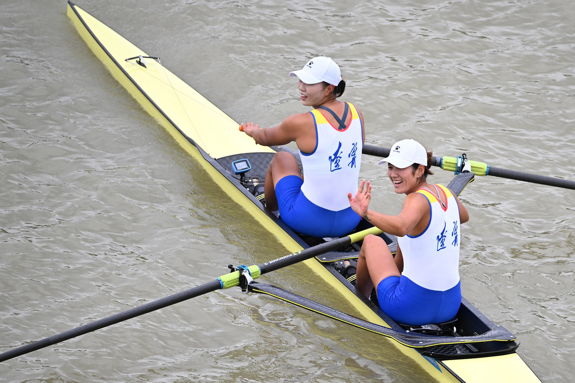 (SP)CHINA-15TH NATIONAL GAMES-ROWING-WOMEN'S PAIR(CN)