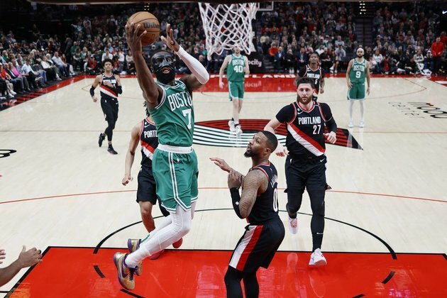 Celtics lead early, hold off Trail Blazers