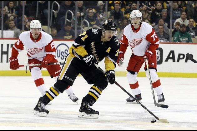 Seedings at stake as Penguins visit Red Wings