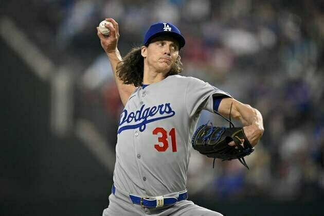 Dodgers hope return of Tyler Glasnow vs. Brewers results in skid end