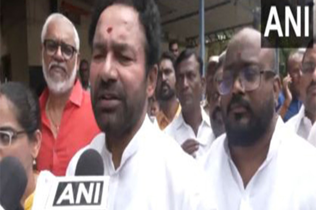 "Rahul Gandhi and Congress are speaking in same tone as Pakistan": Union Minister G Kishan Reddy