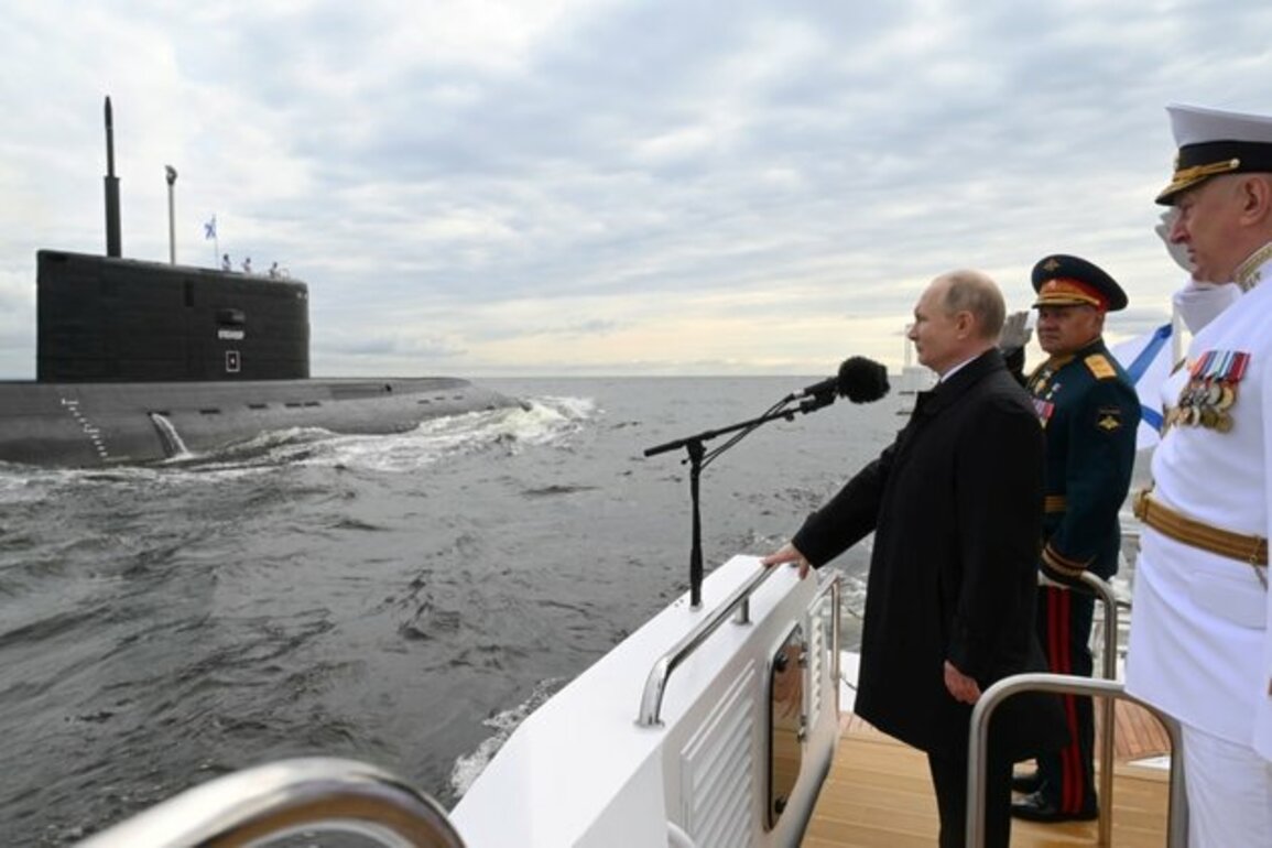 Putin Oversees Crowded Russian Naval Parade Despite Pandemic