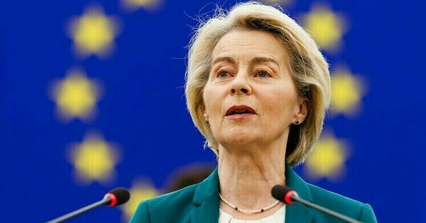 Von der Leyen blames Russia for no-confidence motion
