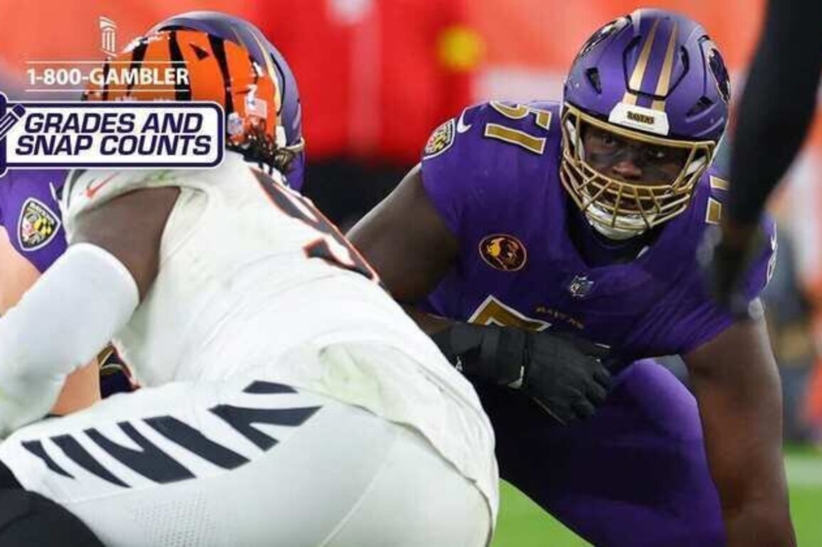 Grades & Snap Counts: Emery Jones Jr. Makes Debut vs. Bengals