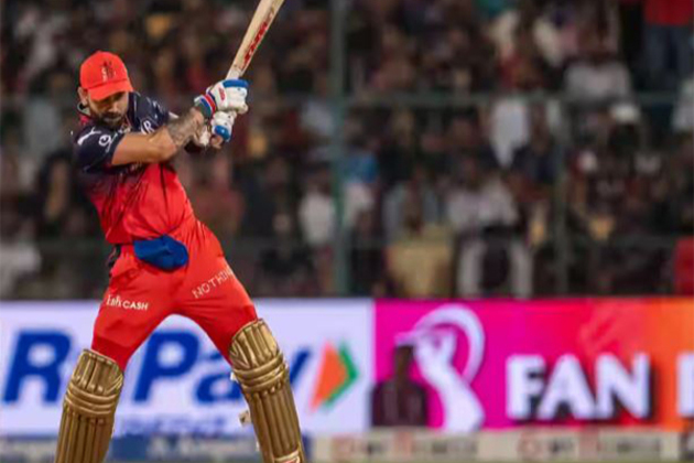 Virat Kohli smashes a sublime 70 as RCB post 205/5 against Rajasthan Royals