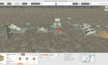 The 3D tool can simulate the use of different types of crushers