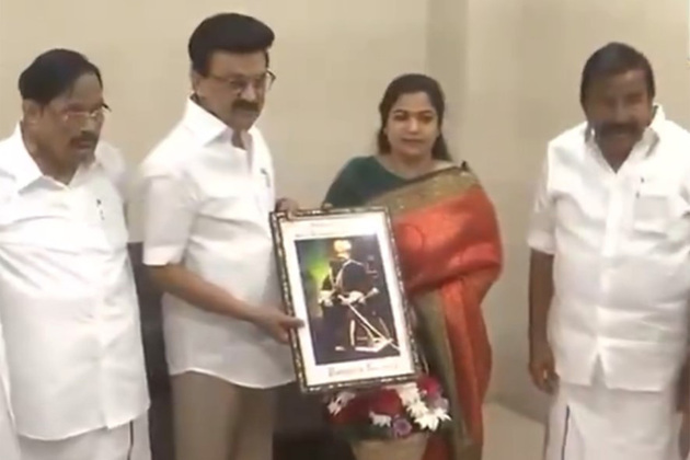 Former TVK leader Ranjana Nachiyaar joins DMK ahead of Tamil Nadu polls