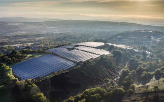 Greencoat Capital's 5MW Cocket Valley Farm in Swansea. Credit: Greencoat Capital