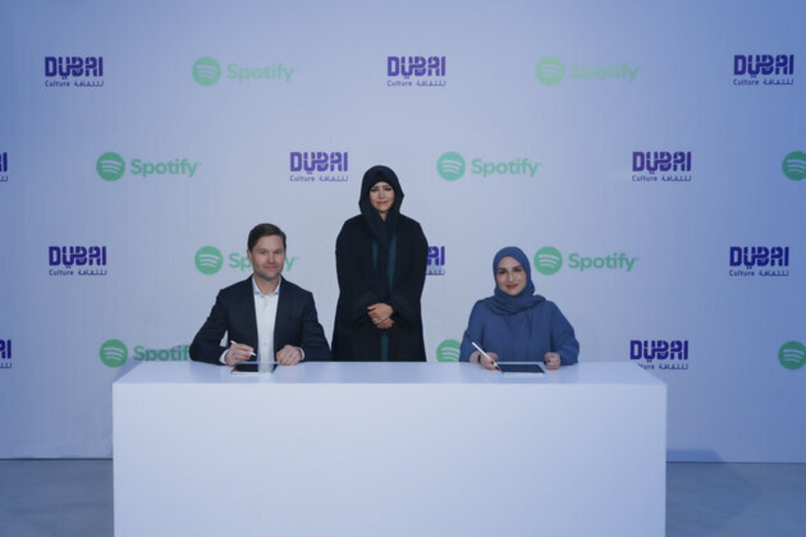 Dubai Culture signs MoU with Spotify