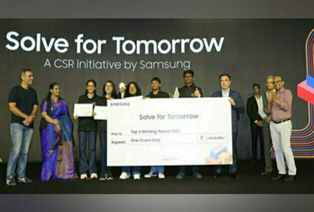 Samsung announces Top 3 Winners of Solve for Tomorrow 2022, who received Rs 1 Cr in grant and 6-month incubation support at IIT Delhi