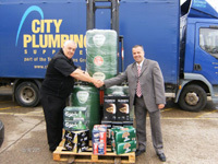 Gledhill congratulates City Plumbing competition winners
