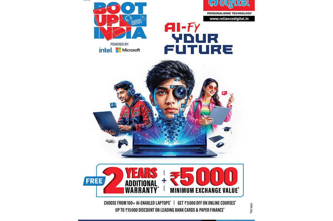 Reliance Digital is All Set to AI-fy India with the Boot Up 2026 Campaign