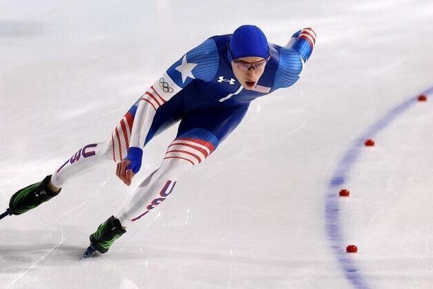 US speed skater Jordan Stolz wins 500m, sets Olympic record