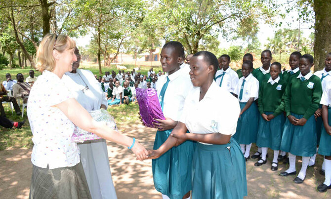 Girls returned to school Girls returned to school