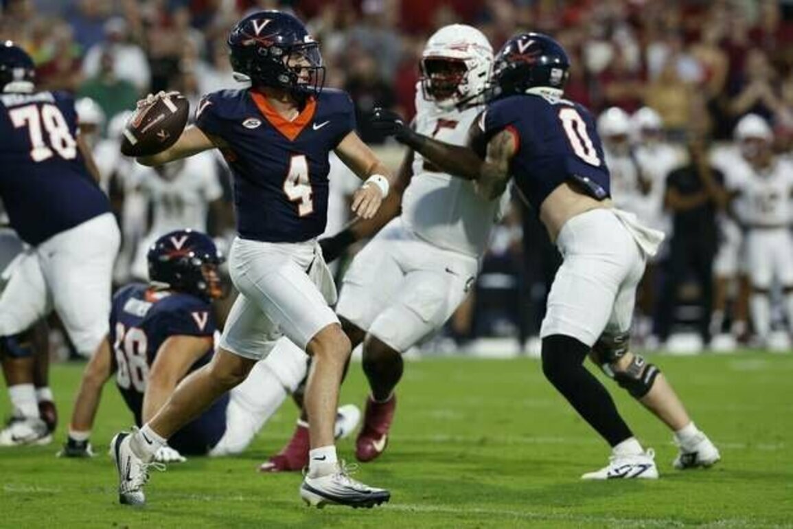 Chandler Morris (5 TDs) leads Virginia past No. 8 Florida State in 2OT