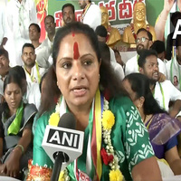 Telangana: BRS MLC K Kavitha stages 72-hour hunger strike, demanding clearance of 42% OBC reservation bill
