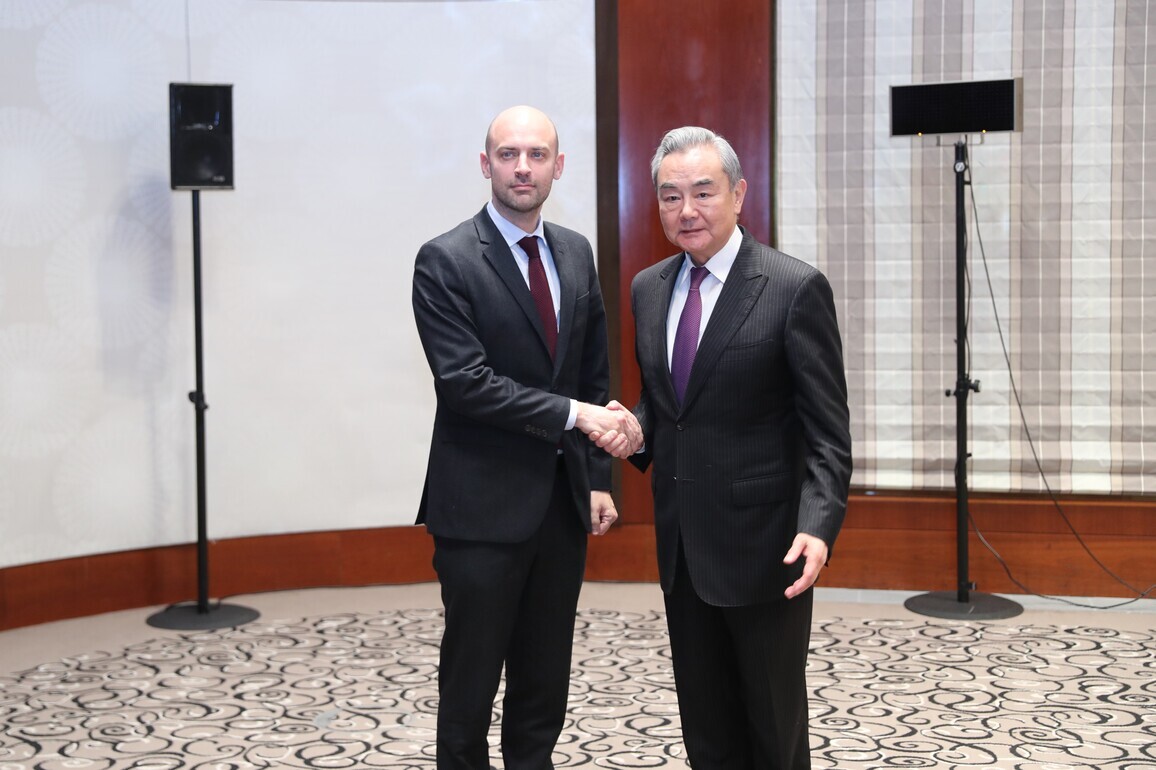 GERMANY-MUNICH-WANG YI-FRENCH FM-MEETING