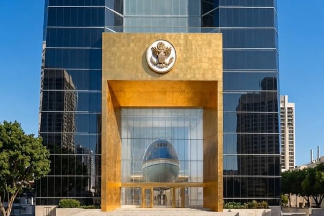 Eric Trump unveils first look of "Donald J Trump Presidential Library" in Miami