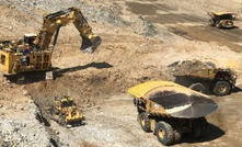  New Caterpillar excavator at Stanmore Coal Isaac Plains East mine in Queensland.