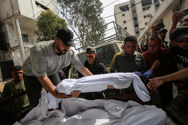MIDEAST-GAZA-ISRAELI AIRSTRIKE-CASUALTY