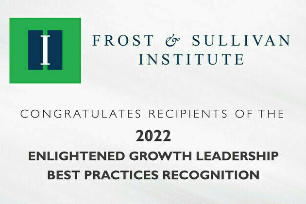 Frost & Sullivan Institute Recognizes Top Companies for Enlightened Growth Leadership, 2022