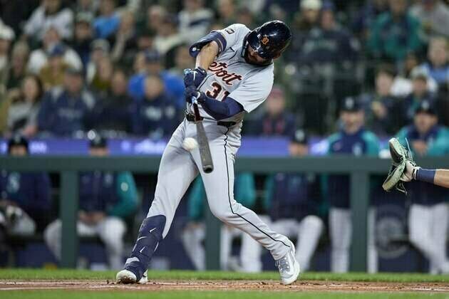 Early outburst propels Tigers to win over Mariners
