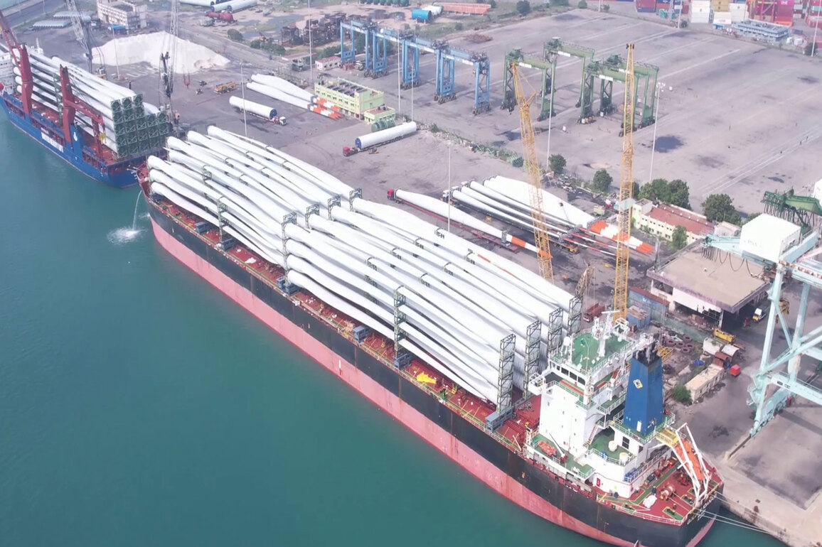 From coastal breeze to global reach: VOC Port leads India's windmill blade exports