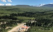  White Rock Minerals' Red Mountain exploration camp in central Alaska