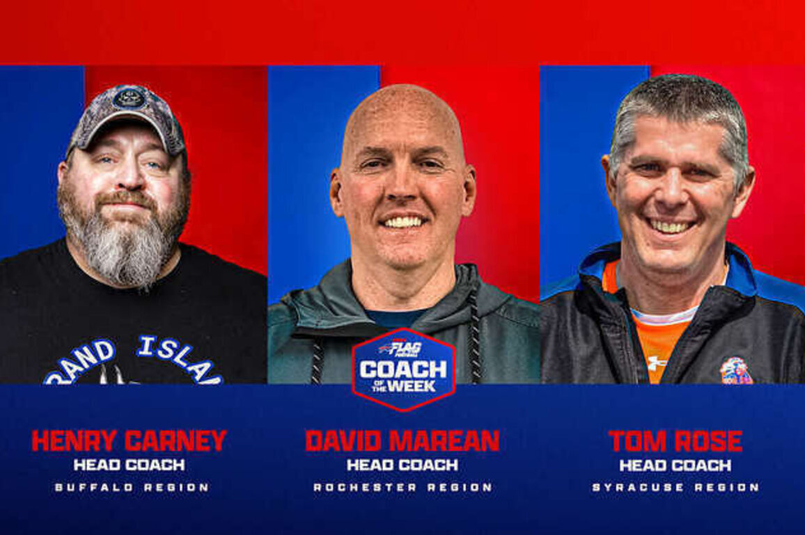 Buffalo Bills announce Week 3 girls flag football Coach of the Week