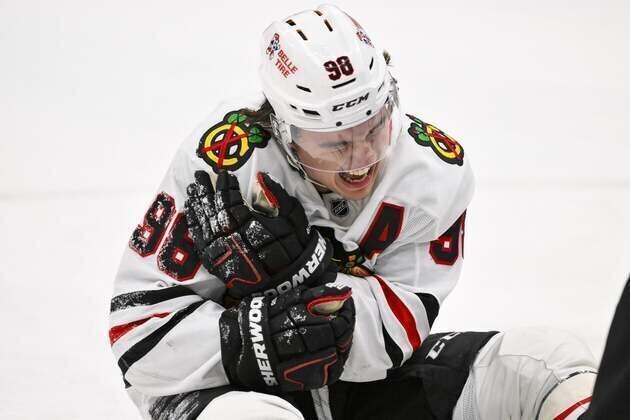 Blackhawks' Connor Bedard returns to practice, considered day-to-day