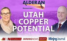 Alderan excited about copper potential in Utah