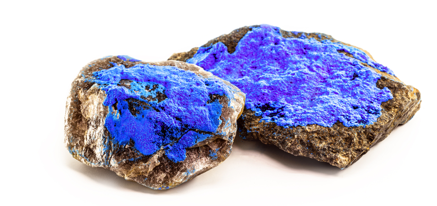 A lesser known use of cobalt is as a blue tint.