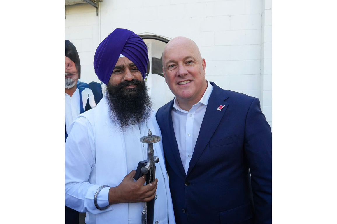 New Zealand PM Christopher Luxon meets Akal Takht Jathedar, discusses Sikh community contributions