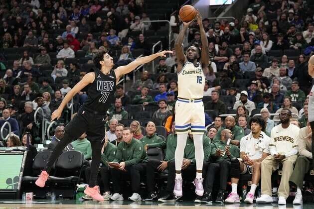 Bucks' AJ Green buries 11 treys to wrap home slate with victory over Nets