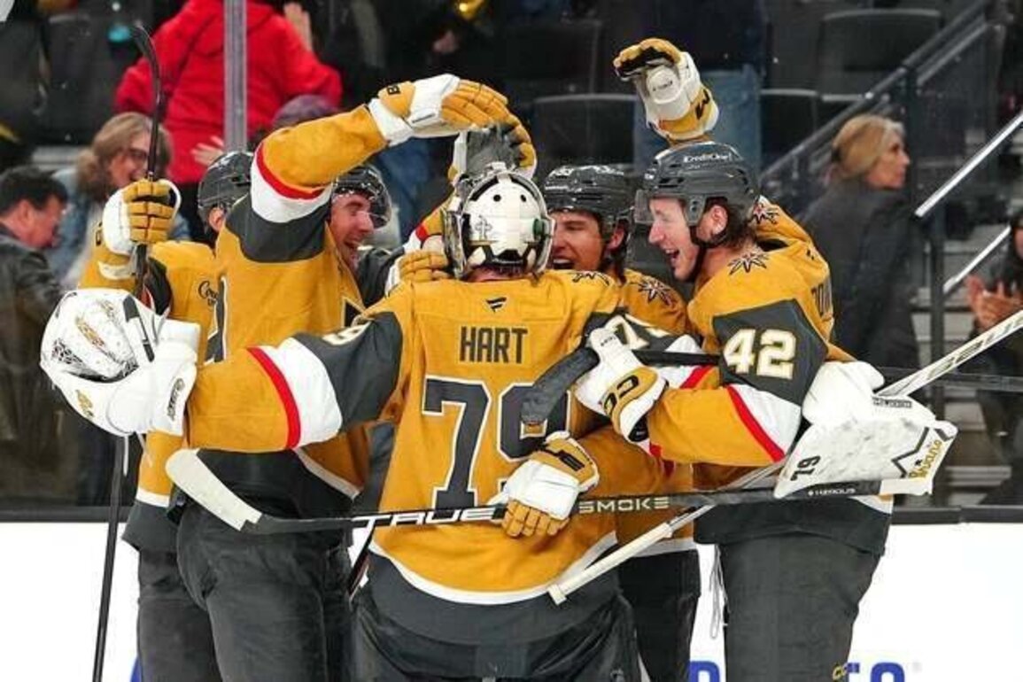 Golden Knights, Carter Hart head east to begin road trek at Devils