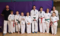 Taekwondo kids get a kick out of sponsorship