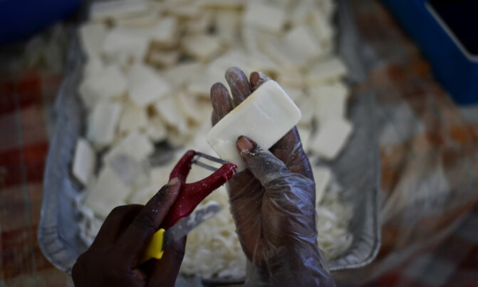 Recycling used soap from luxury hotels Recycling used soap from luxury hotels