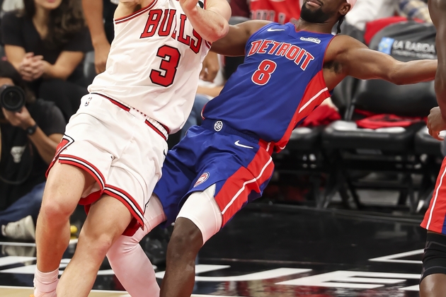 (SP)U.S.-CHICAGO-BASKETBALL-NBA-CHICAGO BULLS VS DETROIT PISTONS